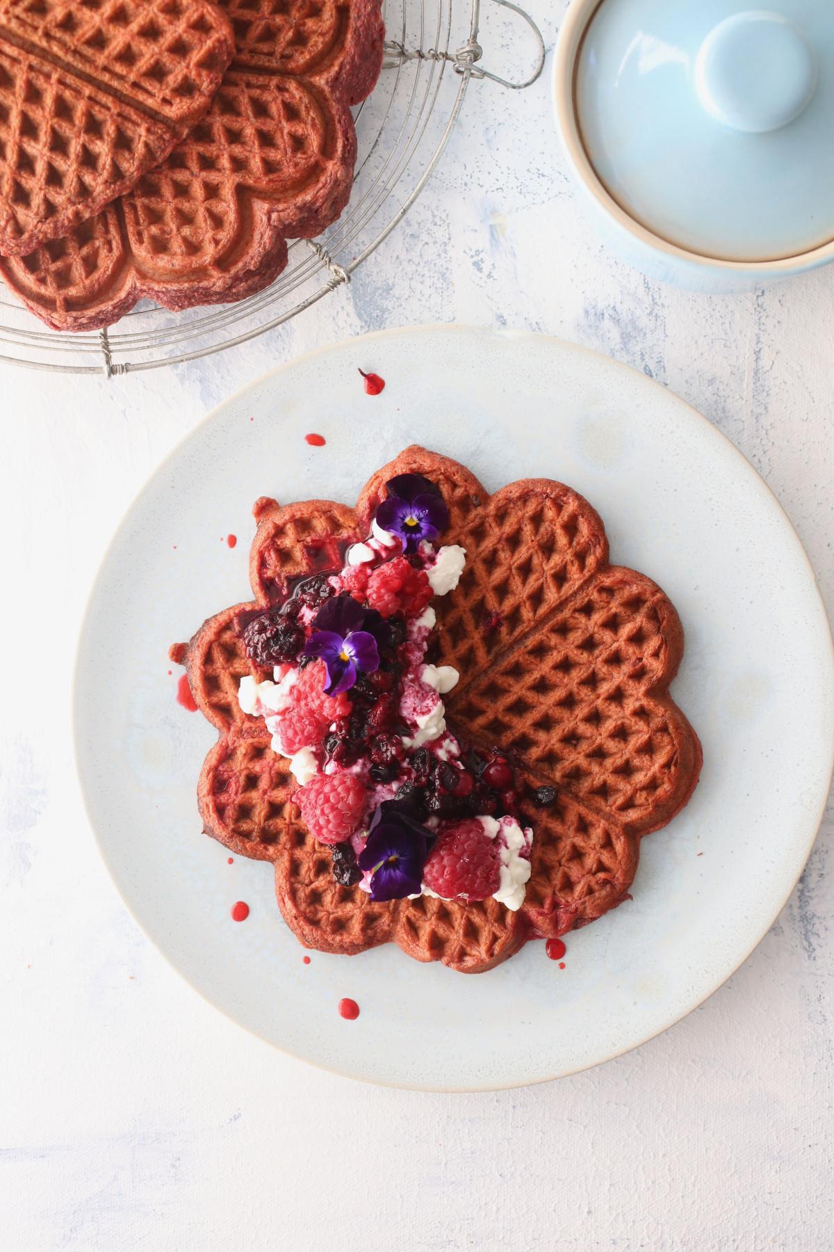 Rosa prinsessevafler Rosa prinsessevafler