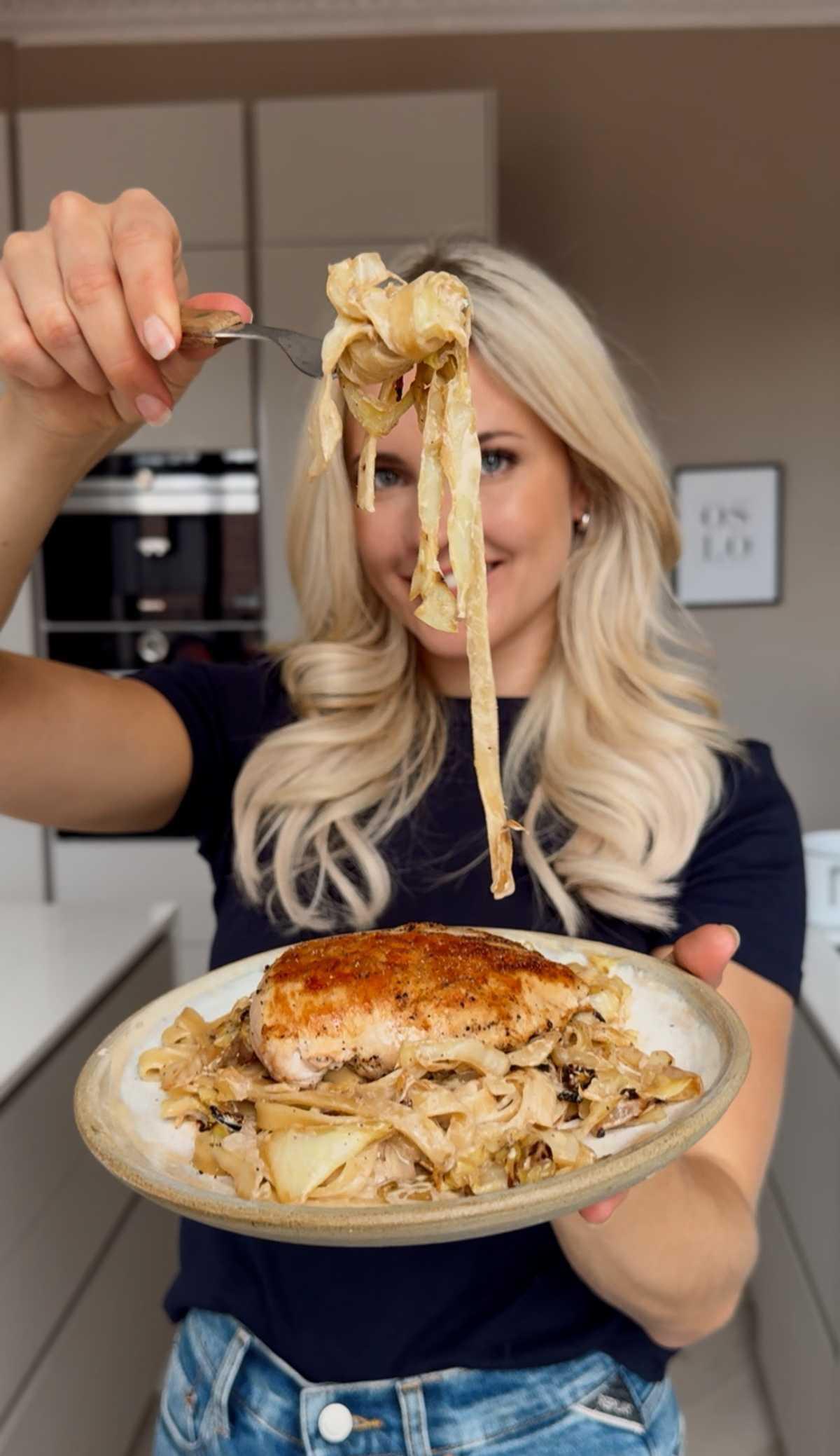 Min virale kålpasta Min virale kålpasta