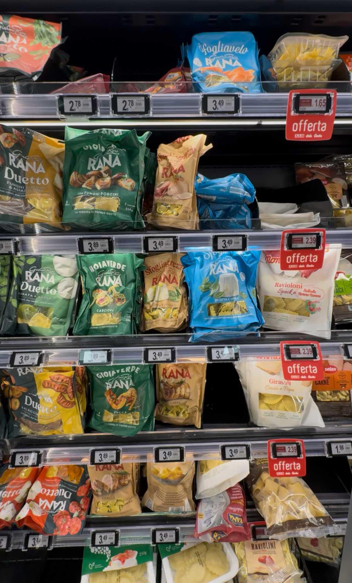 Ting jeg fant i matbutikken i Italia
