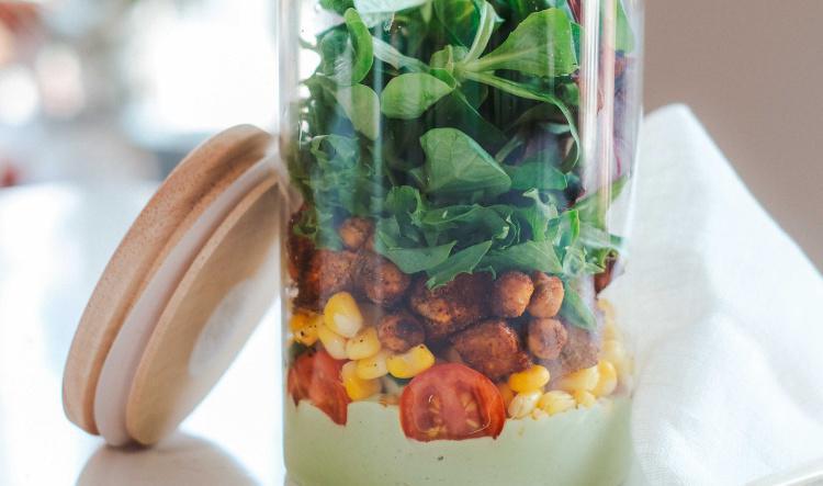 Mexican crunch lunsjsalat