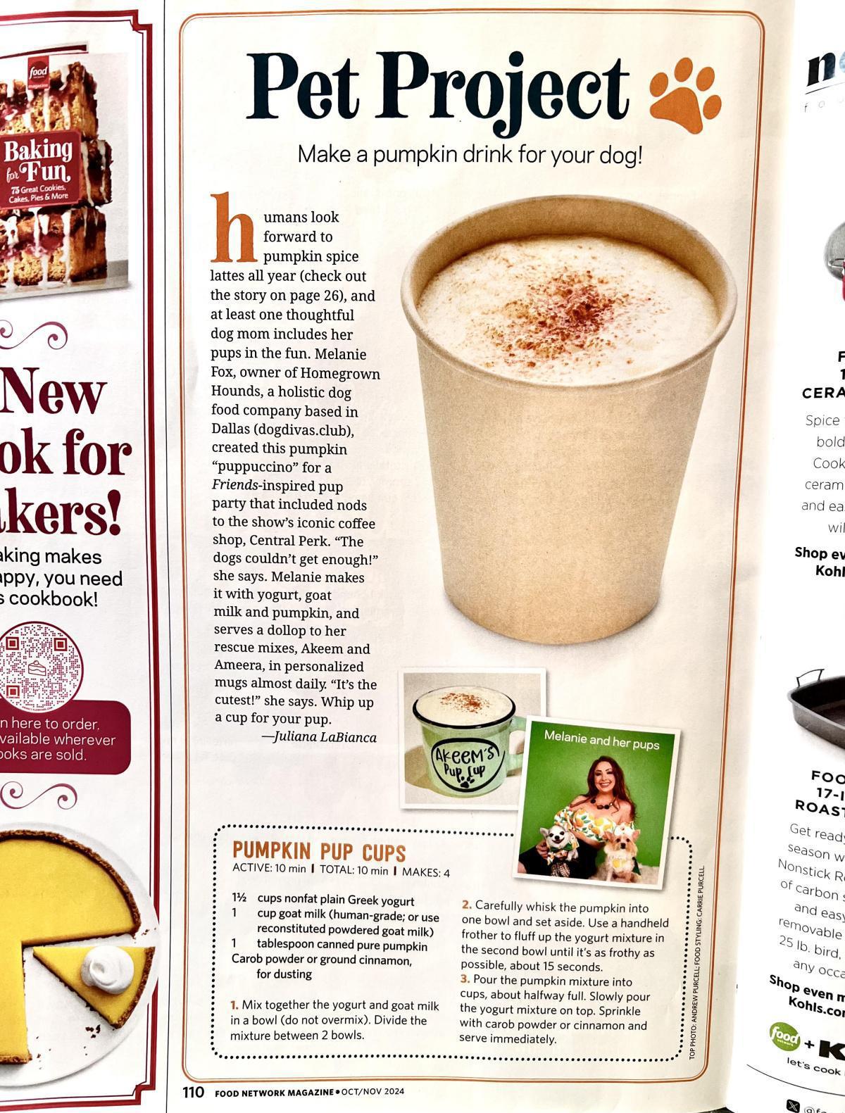 Now in Food Network Magazine! Now in Food Network Magazine!