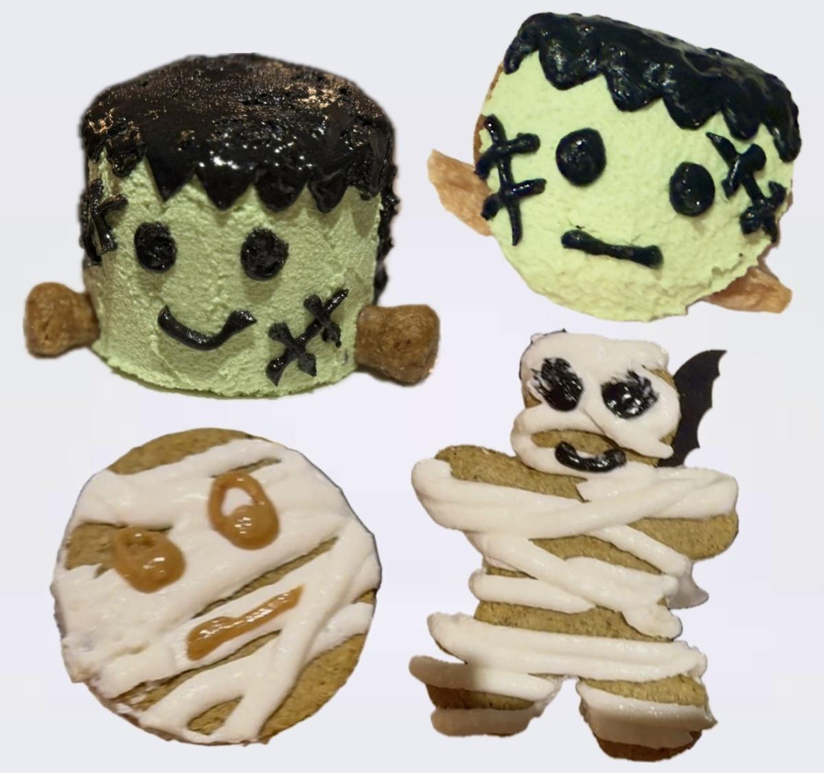 Halloween Baking Lab: FrankenPup Cakes and Yummy Mummy Cookies!