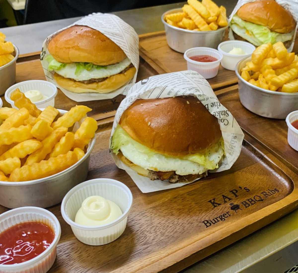 KAP's BURGER & BBQ RIBS