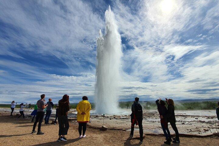 GOLDEN CIRCLE, BLUE LAGOON WITH TICKET AND KERID VOLCANIC CRATER