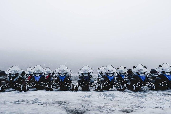 GOLDEN CIRCLE SUPER-JEEP TOUR AND SNOWMOBILING FROM REYKJAVIK