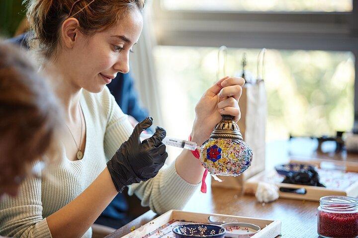 ISTANBUL: TURKISH MOSAIC LAMP WORKSHOP WITH TURKISH DELIGHT