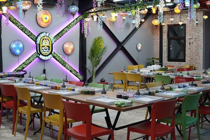 ISTANBUL: TURKISH MOSAIC LAMP WORKSHOP WITH TURKISH DELIGHT