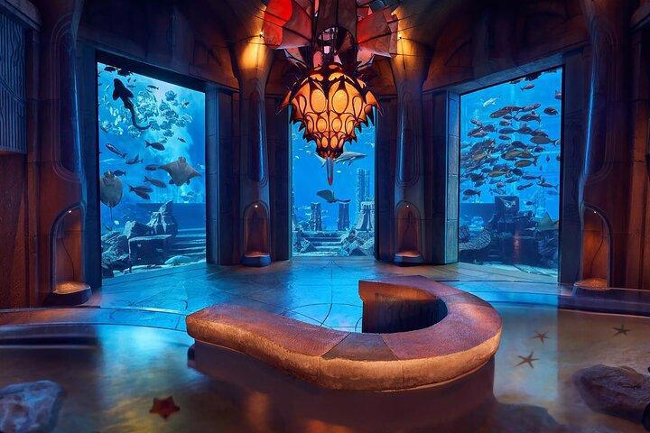 DUBAI LOST CHAMBERS AQUARIUM DUBAI LOST CHAMBERS AQUARIUM