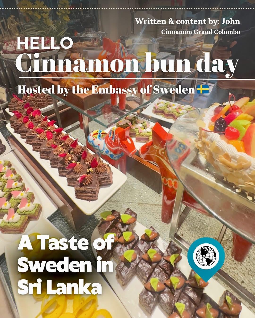 Celebrating 𝗦𝘄𝗲𝗱𝗶𝘀𝗵 𝗖𝗶𝗻𝗻𝗮𝗺𝗼𝗻𝗯𝘂𝗻 𝗗𝗮𝘆 🇸🇪