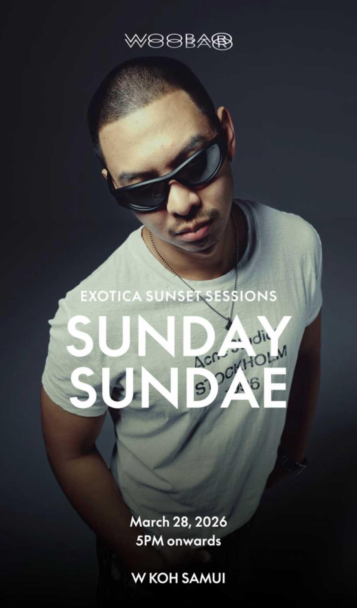 W Koh Samui with Sunday Sundae