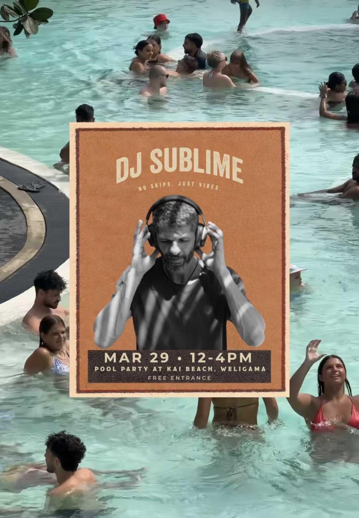 DJ Sublime Pool Party • Kai Beach club DJ Sublime Pool Party • Kai Beach club