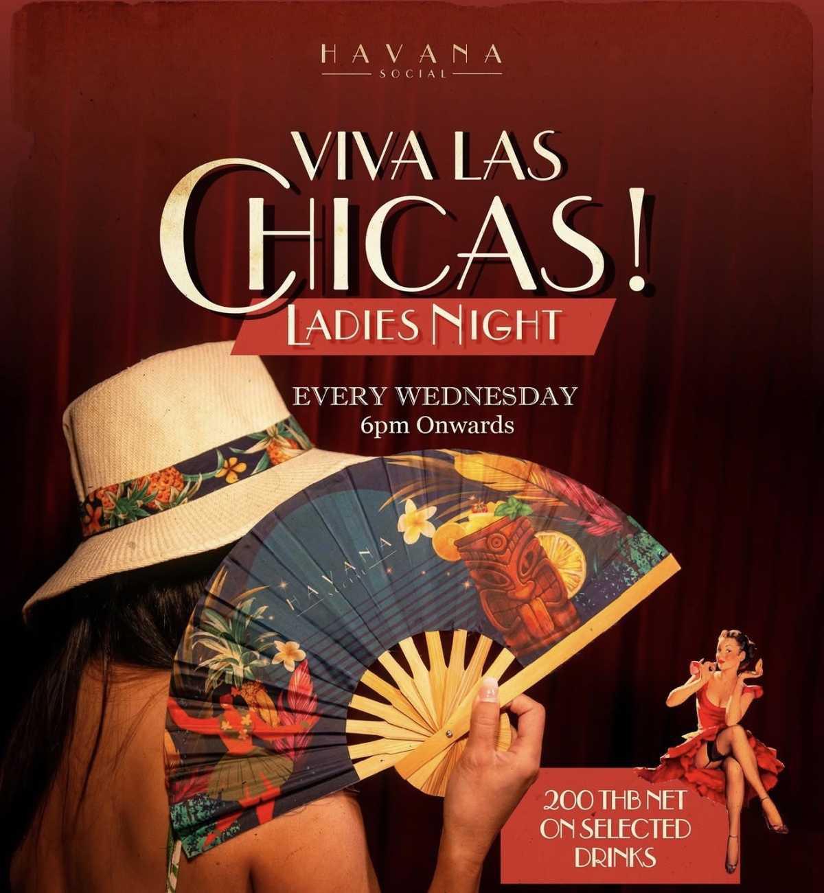 Viva Las Chicas – Ladies Night at Havana Social Bangkok