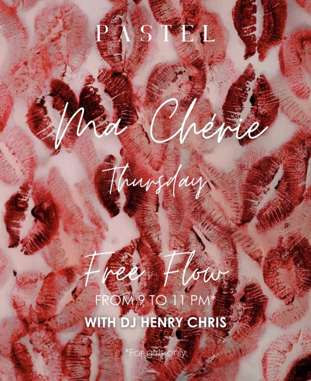 Ma Chérie – Ladies Night at Pastel Bangkok 💋