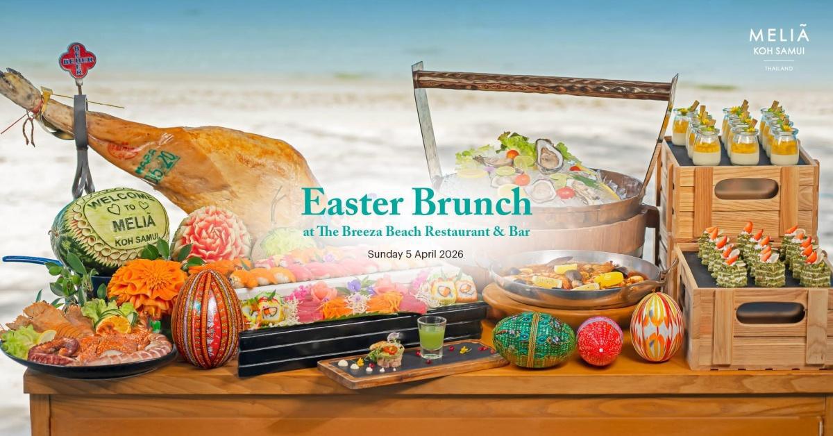 Easter Brunch at The Breeza Beach Restaurant & Bar