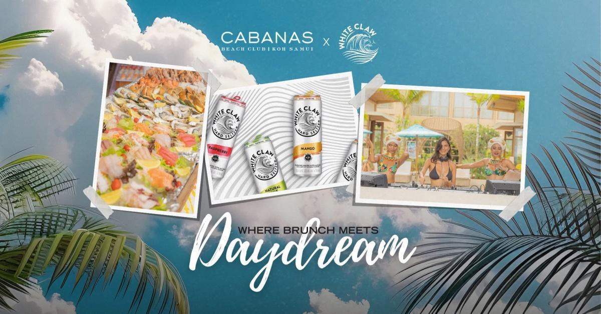 Where Brunch Meets Daydream at Cabanas x White Claw