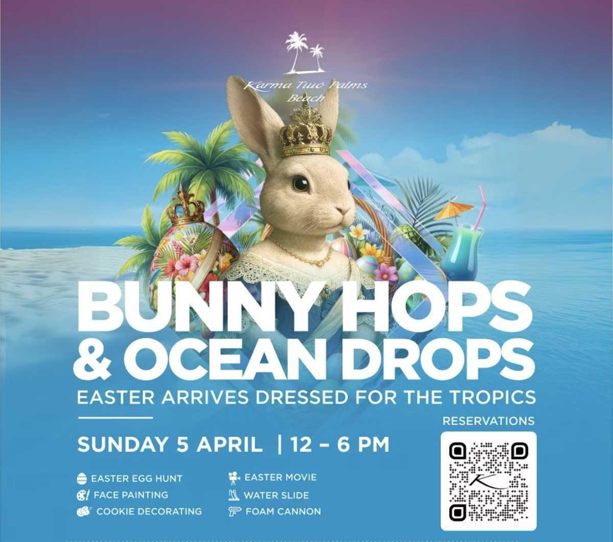 Bunny Hops & Ocean Drops – Easter at Karma Two Palms Bunny Hops & Ocean Drops – Easter at Karma Two Palms