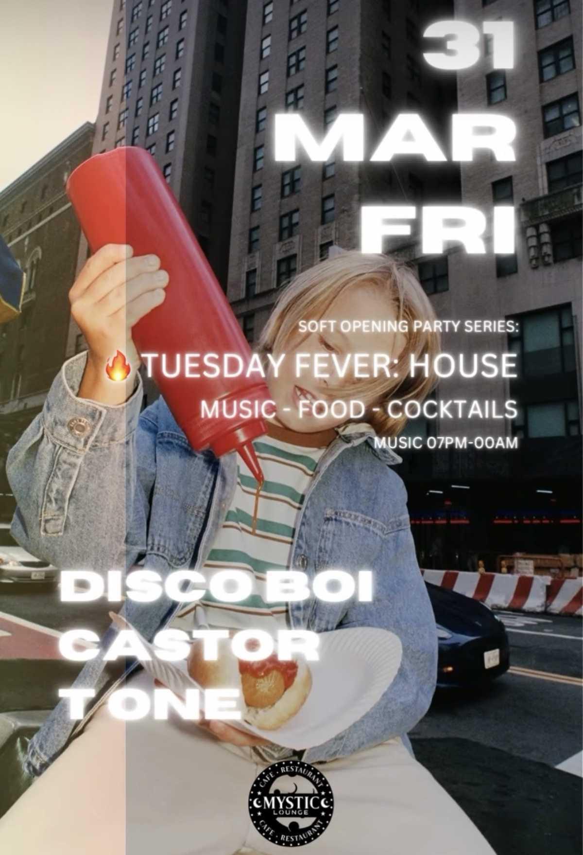 Tuesday Fever: House at Mystic Lounge Tuesday Fever: House at Mystic Lounge