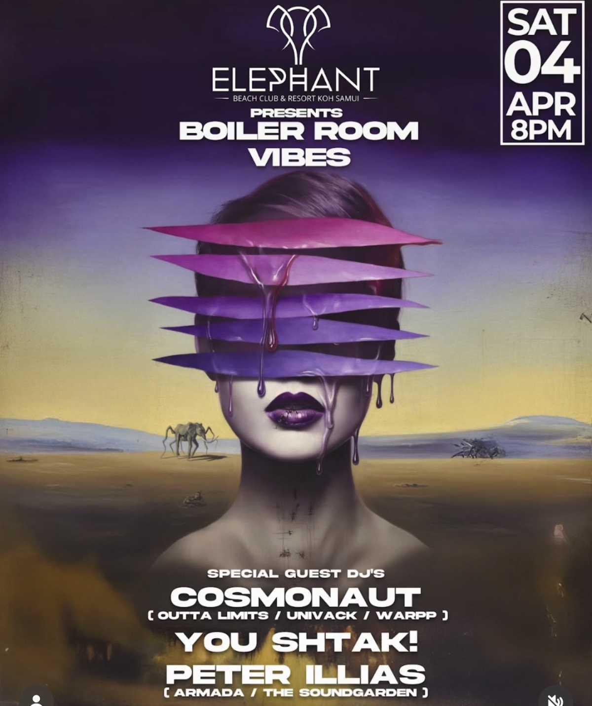 Boiler Room Vibes at Elephant Beach Club Boiler Room Vibes at Elephant Beach Club