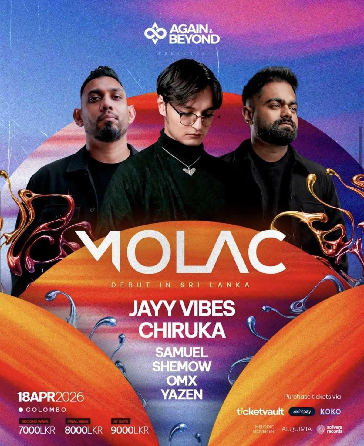 Again & Beyond Agency proudly presents MOLAC Again & Beyond Agency proudly presents MOLAC