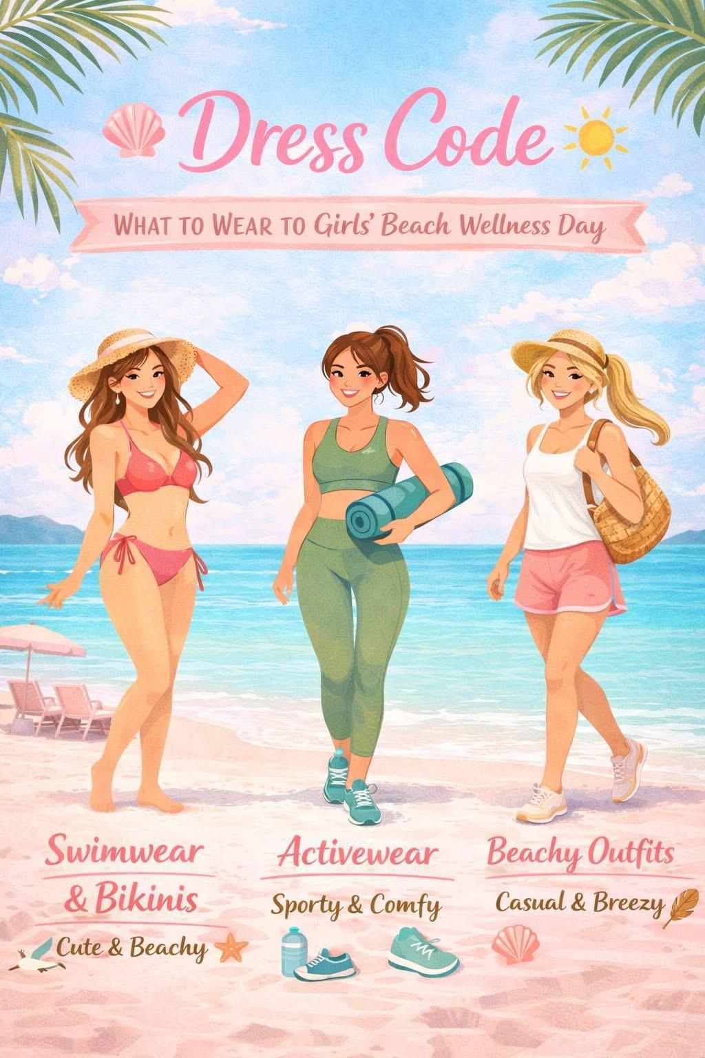 Girls’ Beach Wellness Day x 📍Asoke Sports Club Girls’ Beach Wellness Day x 📍Asoke Sports Club