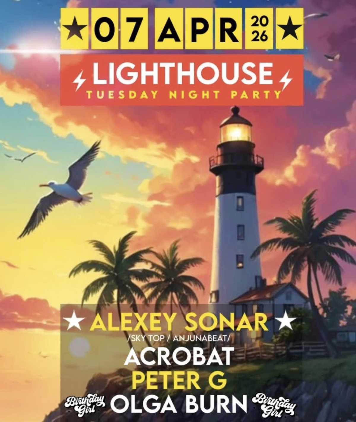 Lighthouse Tuesday Night Party Lighthouse Tuesday Night Party