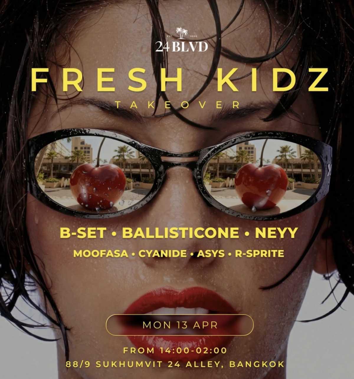 Fresh Kidz Takeover – Songkran Finale 🔥🎧 