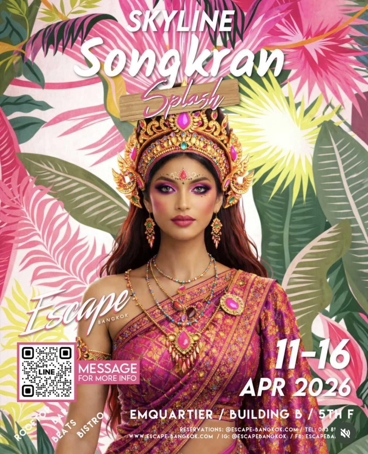 Skyline Songkran Splash 💦🌇 Skyline Songkran Splash 💦🌇