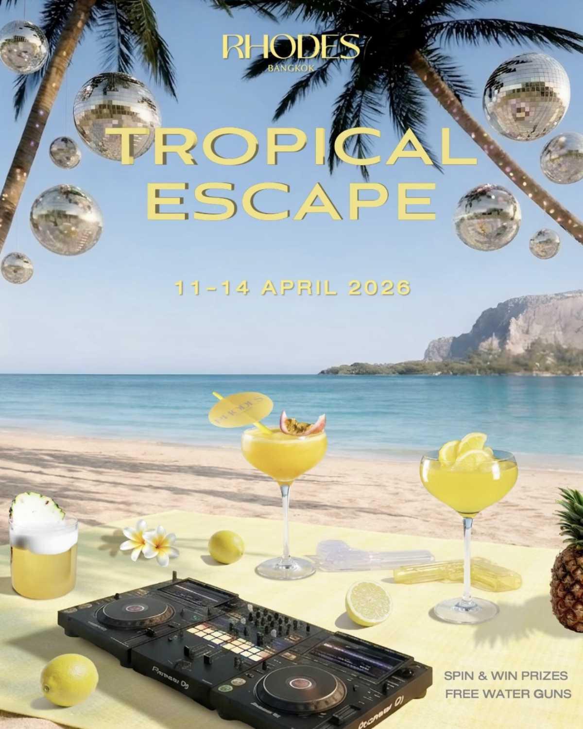 Tropical Escape x Rhodes Bangkok Tropical Escape x Rhodes Bangkok