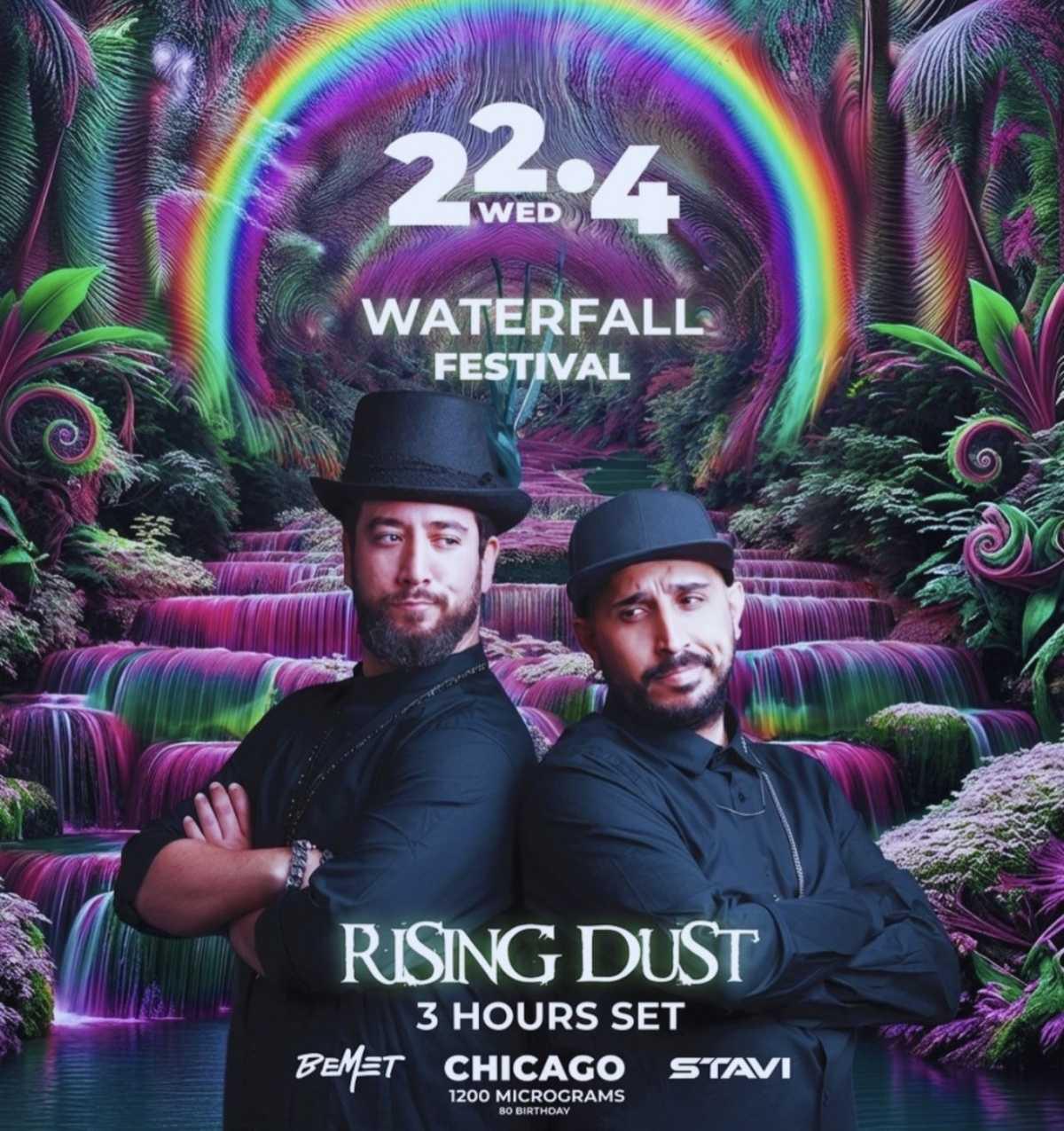 Rising Dust β’ Waterfall Festival Rising Dust β’ Waterfall Festival