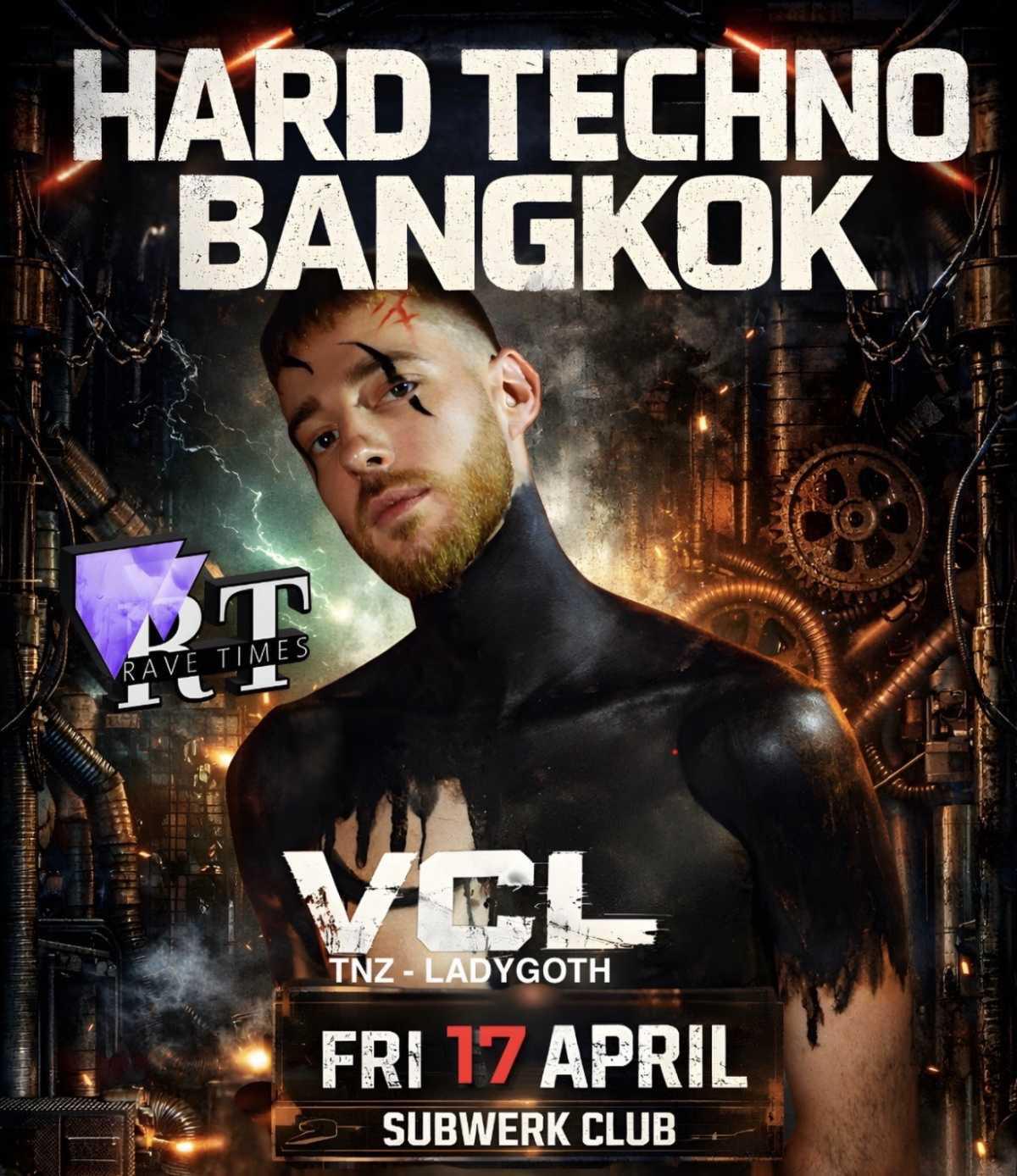 Hard Techno Bangkok at Subwerk Club