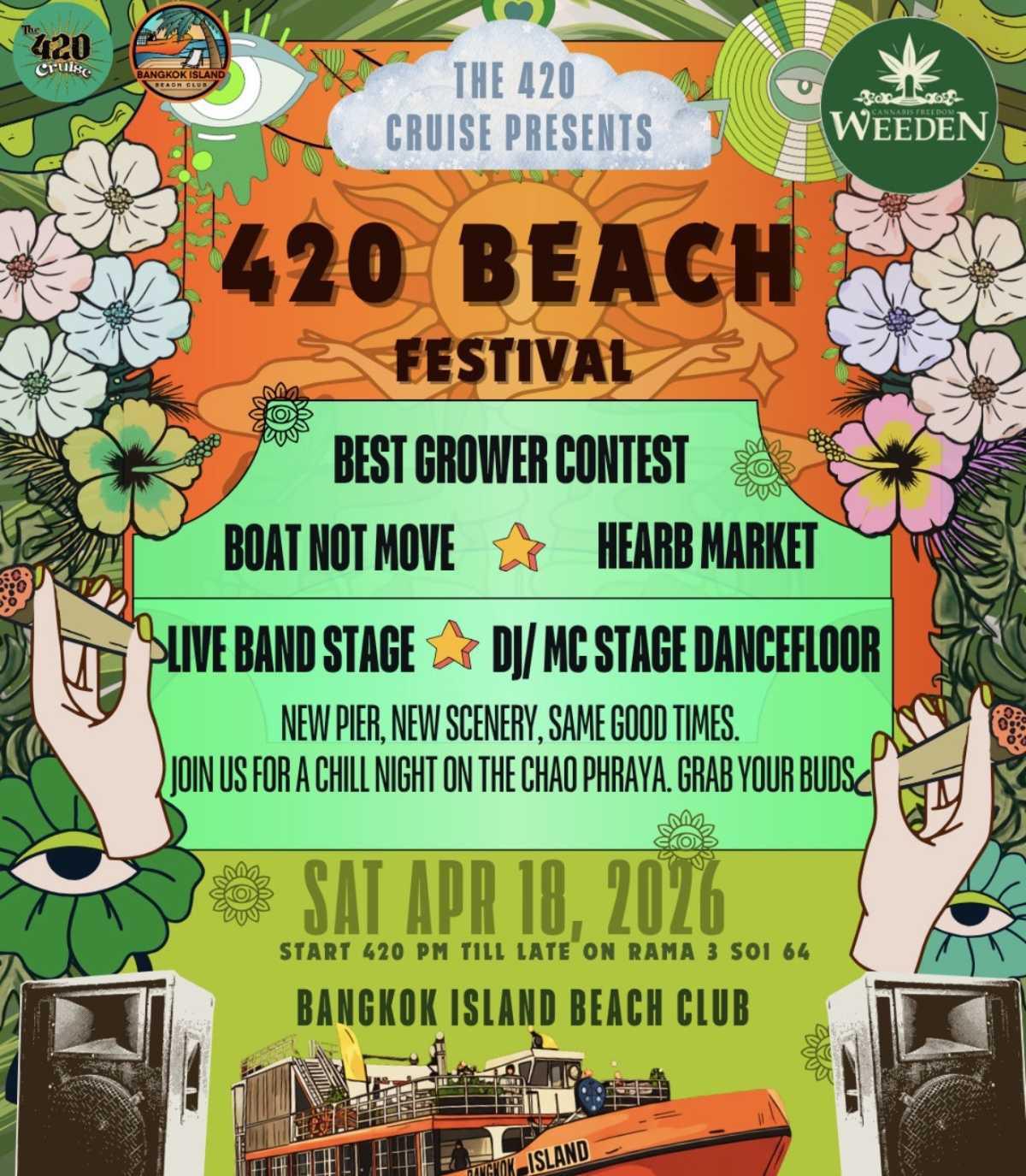 420 Beach Festival x Bangkok Island Beach Club 