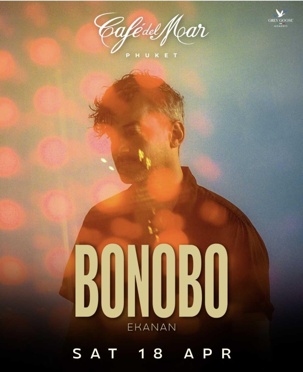 Bonobo Live at Café del Mar Phuket 🎧🔥