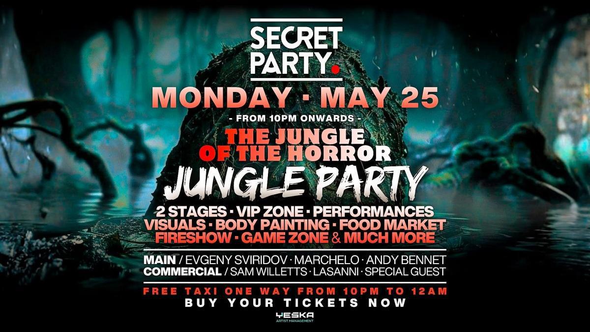 SECRET PARTY KOH TAO – Jungle Party 🌴🔥 SECRET PARTY KOH TAO – Jungle Party 🌴🔥