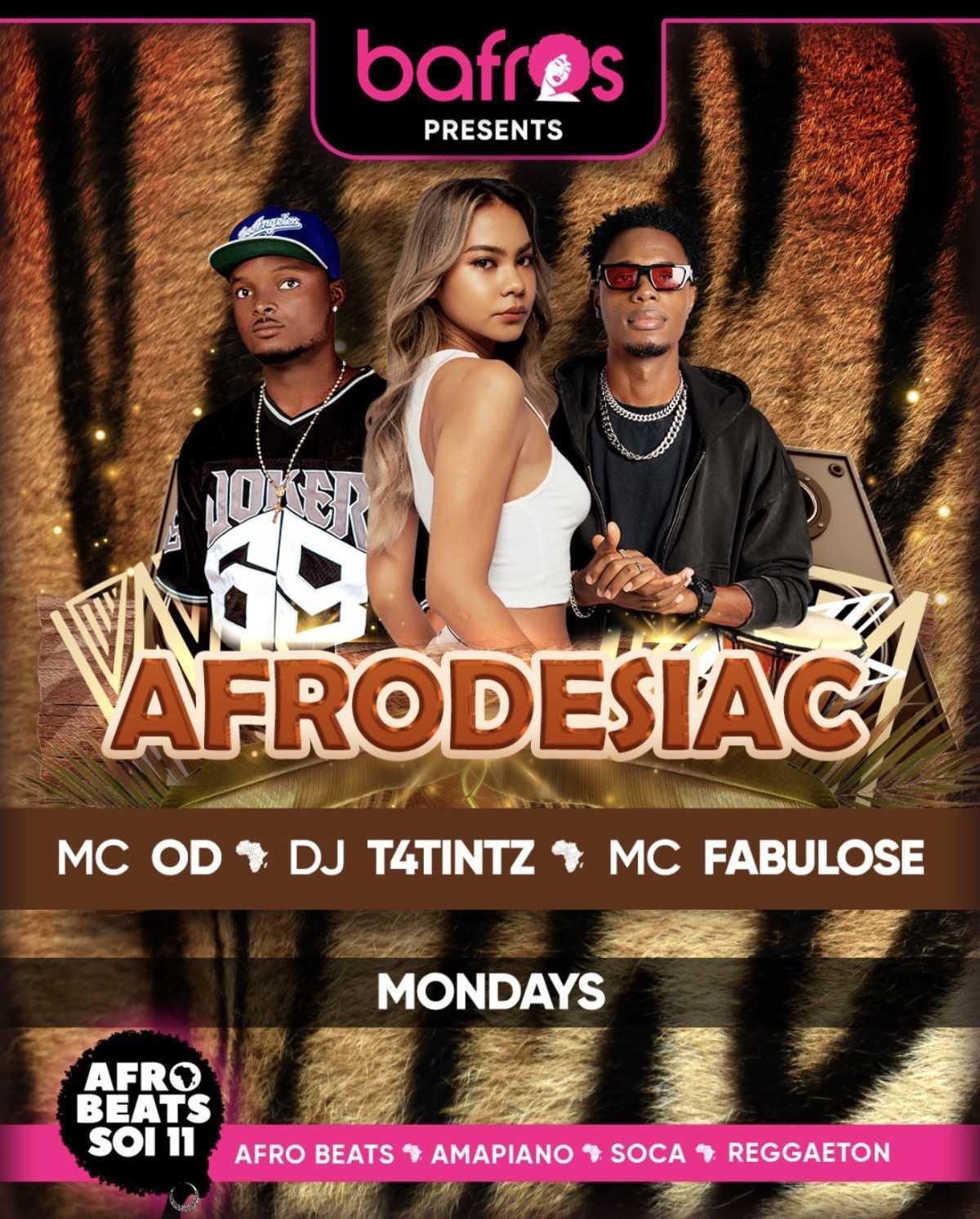 AFRODESIAC MONDAYS – BAFROS BANGKOK 🔥🌍