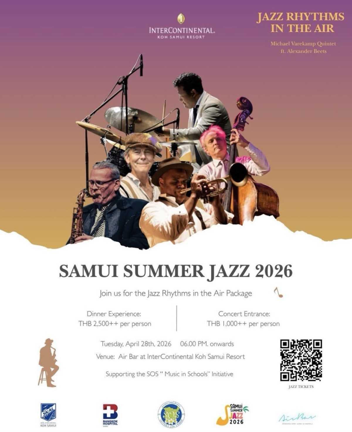 SAMUI SUMMER JAZZ 2026 – INTERCONTINENTAL KOH SAMUI 🎷✨ SAMUI SUMMER JAZZ 2026 – INTERCONTINENTAL KOH SAMUI 🎷✨