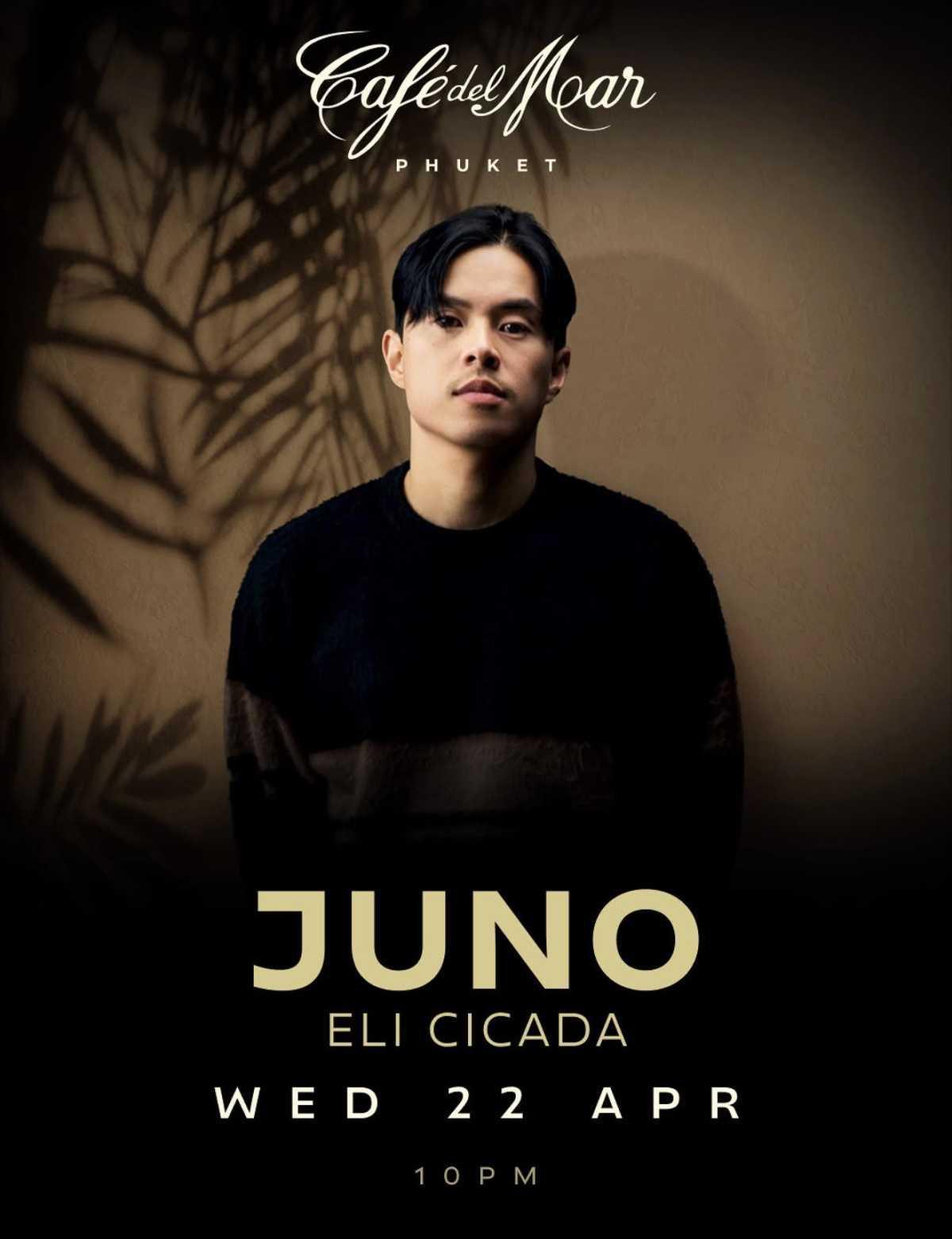 JUNO at Café del Mar Phuket 🌙✨ JUNO at Café del Mar Phuket 🌙✨