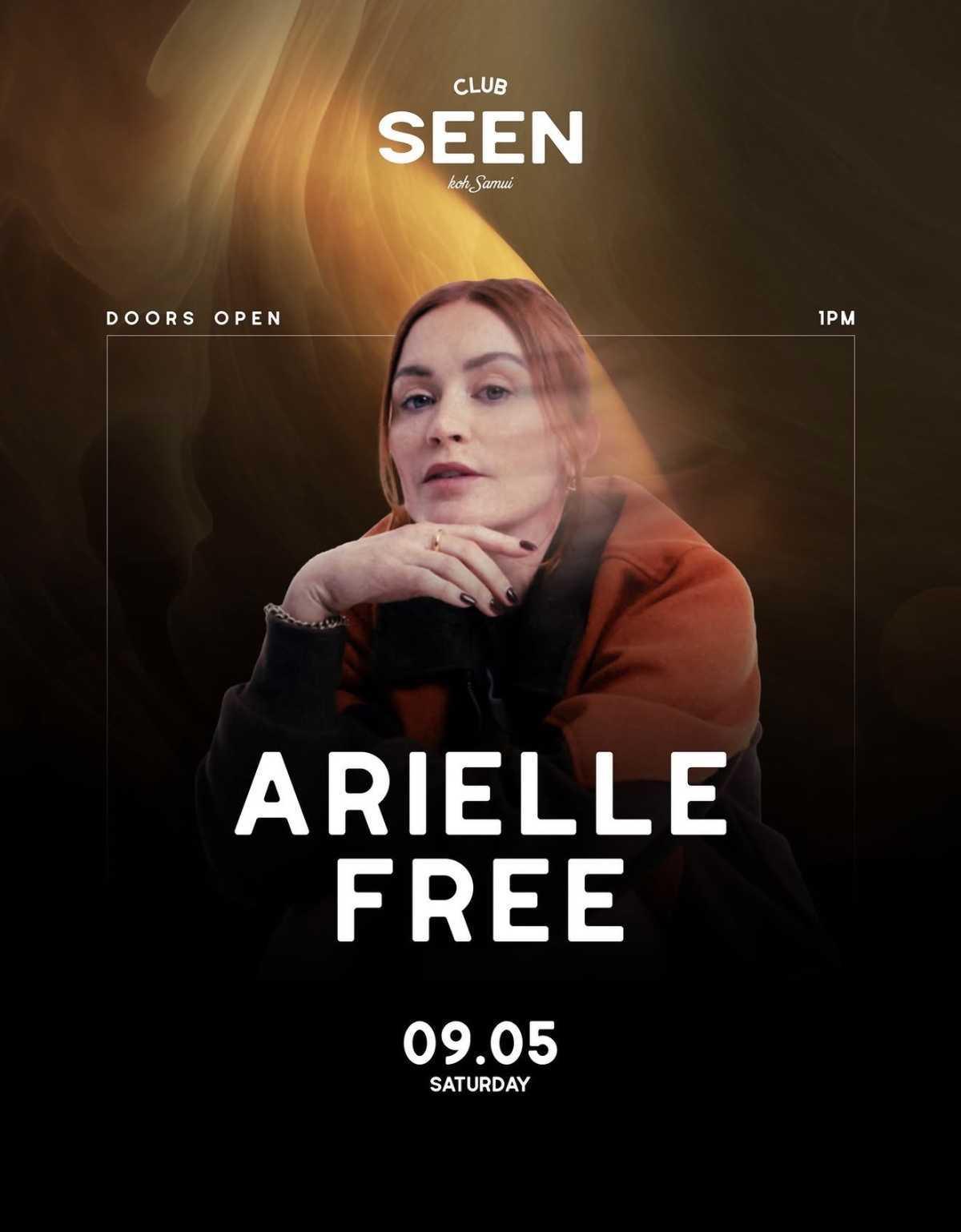 Arielle Free at Club SEEN Koh Samui 🔥🎧