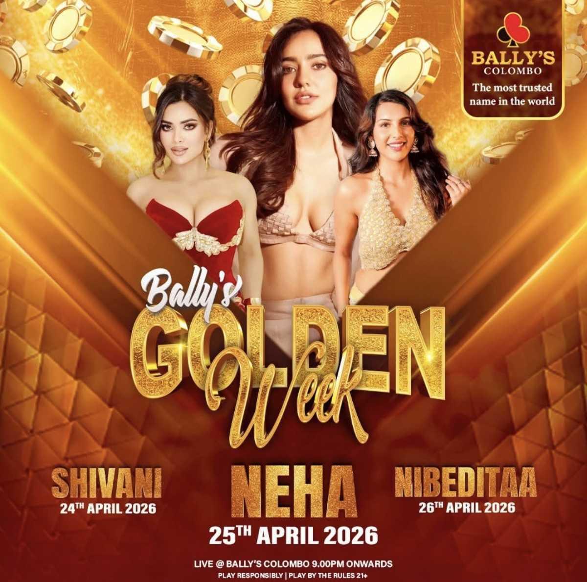 Bally’s Golden Week at Bally’s Colombo ✨🎰 Bally’s Golden Week at Bally’s Colombo ✨🎰