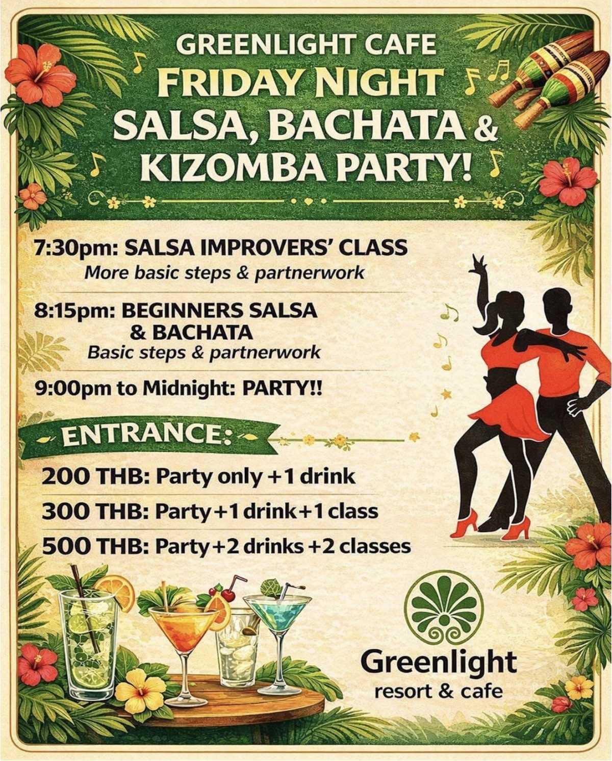 Friday Night Salsa, Bachata & Kizomba Party 💃🔥