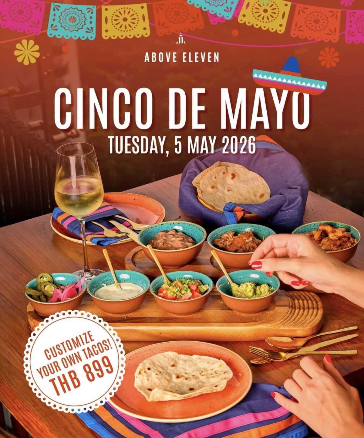 Cinco de Mayo at Above Eleven 🌮🔥