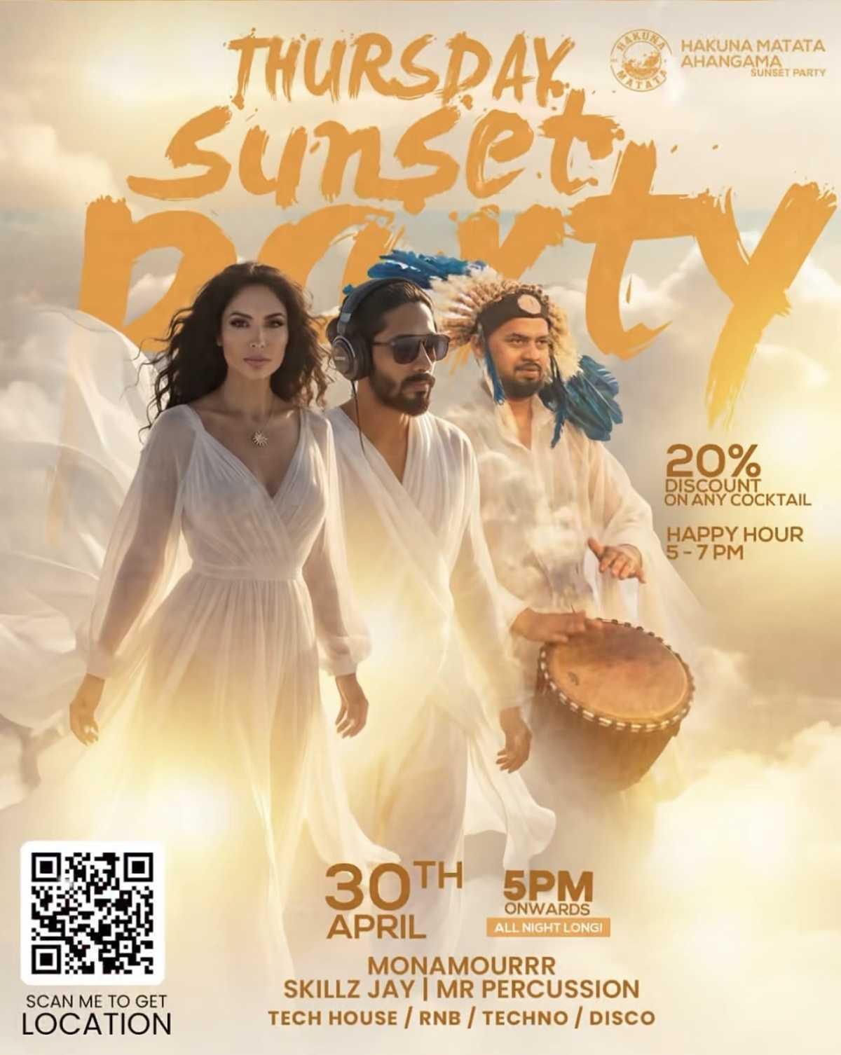 THURSDAY SUNSET PARTY – AHANGAMA THURSDAY SUNSET PARTY – AHANGAMA