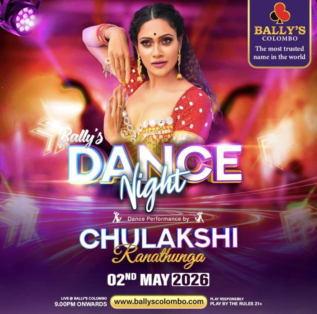 BALLY’S DANCE NIGHT – COLOMBO