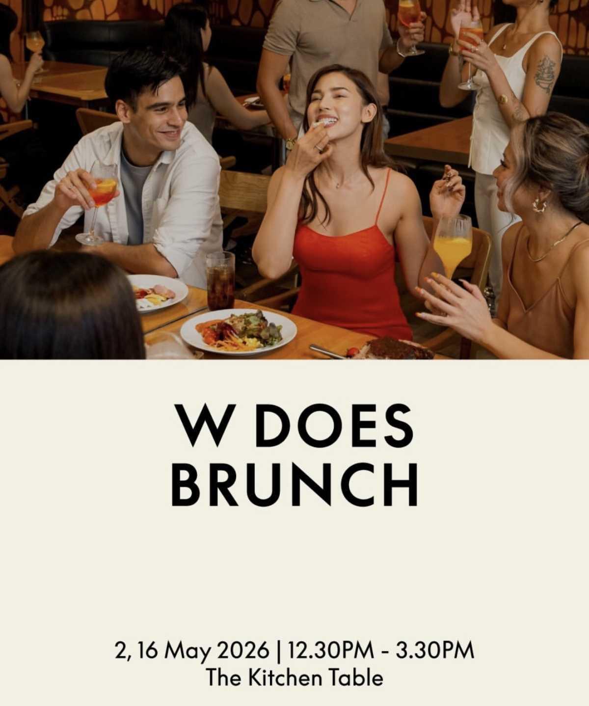 W DOES BRUNCH 🍴BANGKOK W DOES BRUNCH 🍴BANGKOK