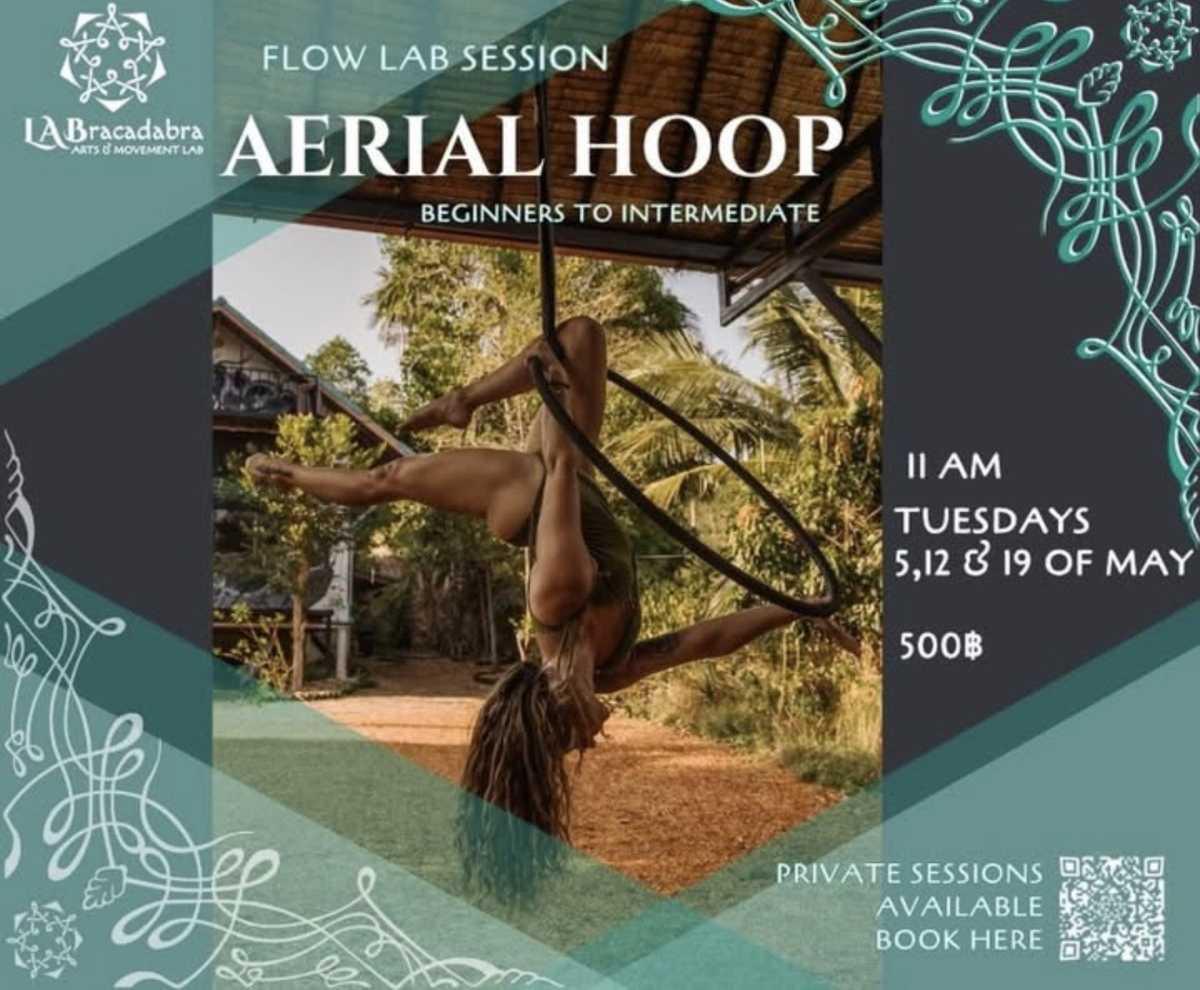 🎪 AERIAL HOOP – FLOW LAB SESSION 🎪 AERIAL HOOP – FLOW LAB SESSION
