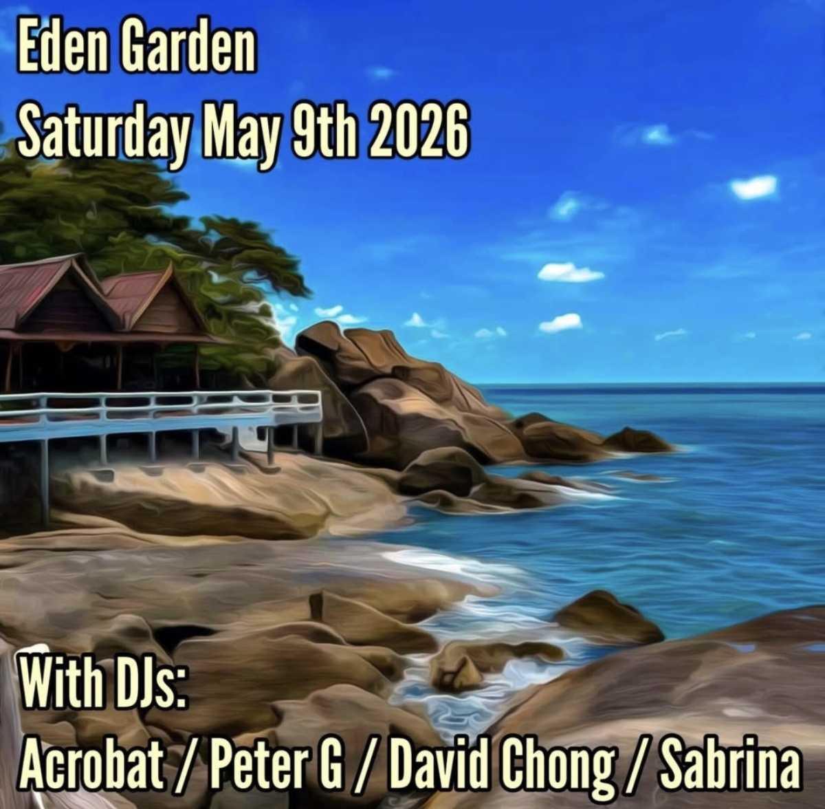 EDEN GARDEN – KOH PHANGAN 🌊🎶