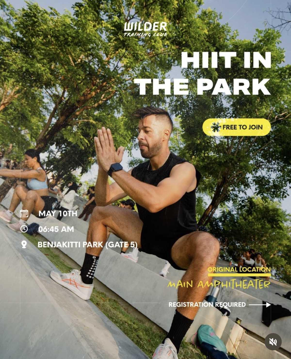 HIIT IN THE PARK – WILDER TRAINING CLUB 🌿🔥