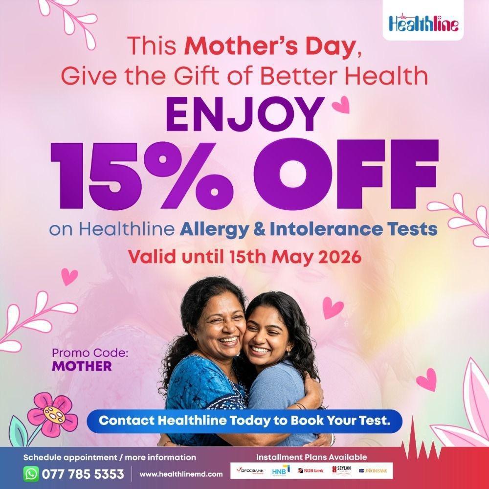 Mother’s Day Health Offer – Healthline 🔬💖 ✨