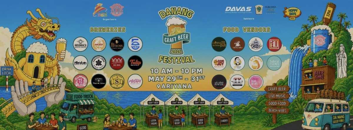 DANANG CRAFT BEER FESTIVAL 2026 🍺 🌴🎶