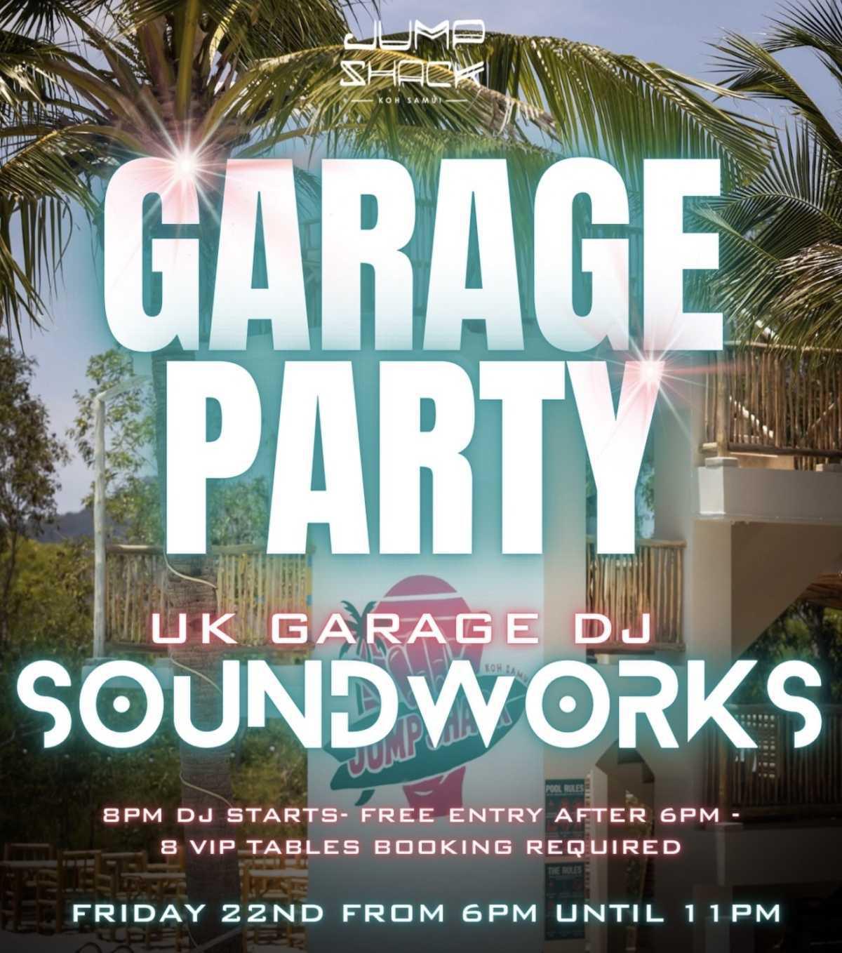 GARAGE PARTY AT JUMP SHACK 💨🚗 GARAGE PARTY AT JUMP SHACK 💨🚗