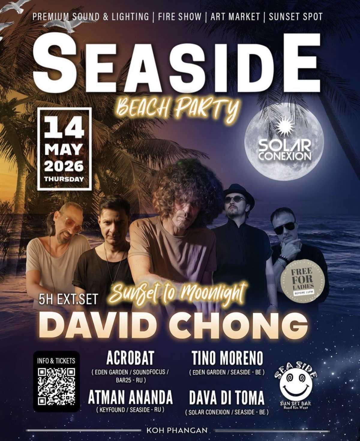 SEASIDE BEACH PARTY β KOH PHANGAN π SEASIDE BEACH PARTY β KOH PHANGAN π